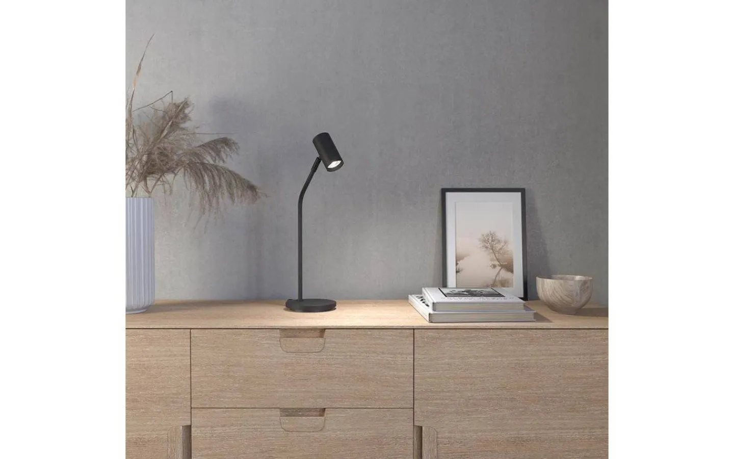 Skrivbordslampor < Belid Tyson Bordslampa 54cm Svart