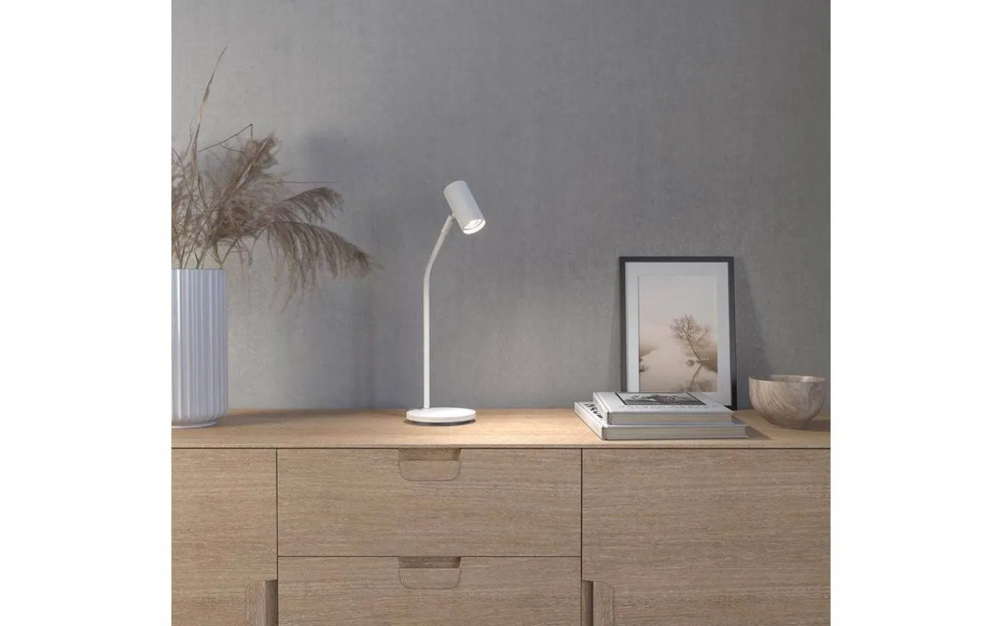 Skrivbordslampor < Belid Tyson Bordslampa 54cm Vit