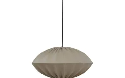 Takskärmar|Stora Taklampor Ø50-69 Cm-Hallbergs Ufo Takskärm Ø62cm Stretch Sand Lyx