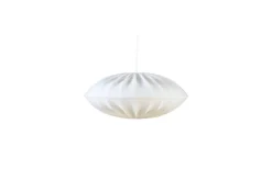 Sovrum|Takskärmar-Hallbergs Ufo Takskärm Ø48cm Stretch Vit Lyx