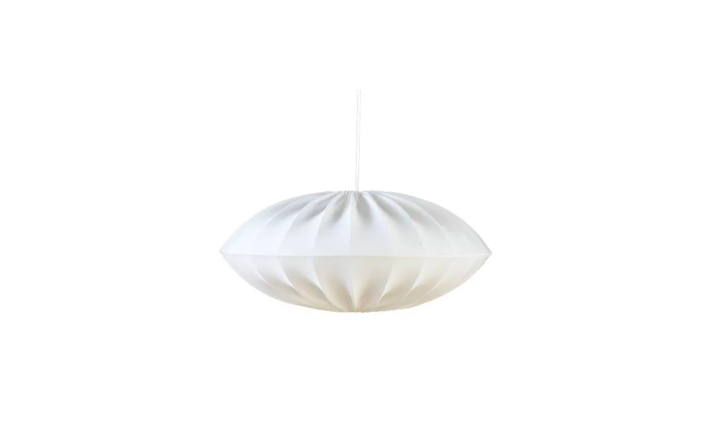 Sovrum|Takskärmar-Hallbergs Ufo Takskärm Ø48cm Stretch Vit Lyx