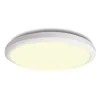 Badrumslampor Tak|Plafonder-Halo Design Ultra Light Plafond Ø24cm LED 3-Steg DIM Minne 3000K 1250lm 15W(100W) Vit IP54