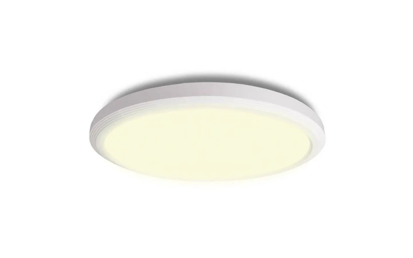 Badrumslampor Tak|Plafonder-Halo Design Ultra Light Plafond Ø24cm LED 3-Steg DIM Minne 3000K 1250lm 15W(100W) Vit IP54