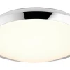 Badrumslampor Tak-Trio Lighting Umberto H2O Plafond LED 29cm krom IP44