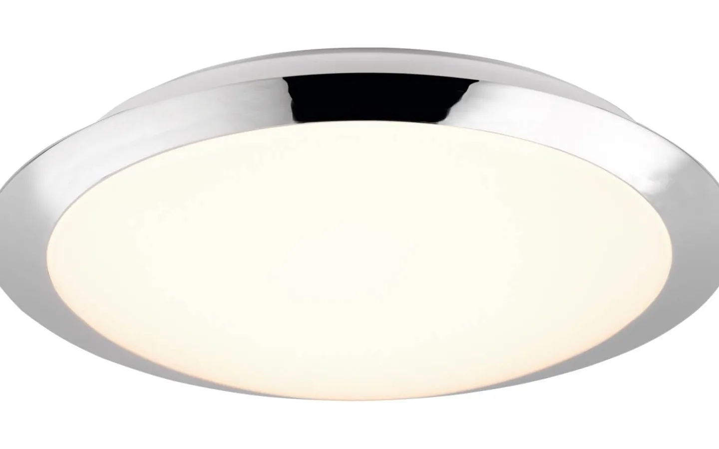 Badrumslampor Tak-Trio Lighting Umberto H2O Plafond LED 29cm krom IP44
