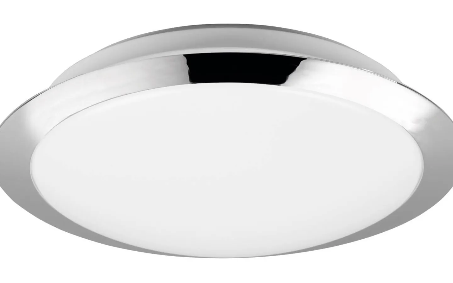 Badrumslampor Tak-Trio Lighting Umberto H2O Plafond LED 29cm krom IP44