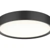 Badrumslampor Tak|Plafonder < Halo Design Universal Plafond Ø43cm LED 3-Steg DIM 3000K 2880lm 36W(250W) Svart IP44