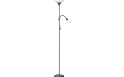 Uplight|Golvläslampor < Eglo Up 2 Golvlampa 177cm Svart