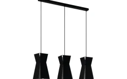 Avlånga Taklampor < Eglo Valecrosia Taklampa 84cm Svart