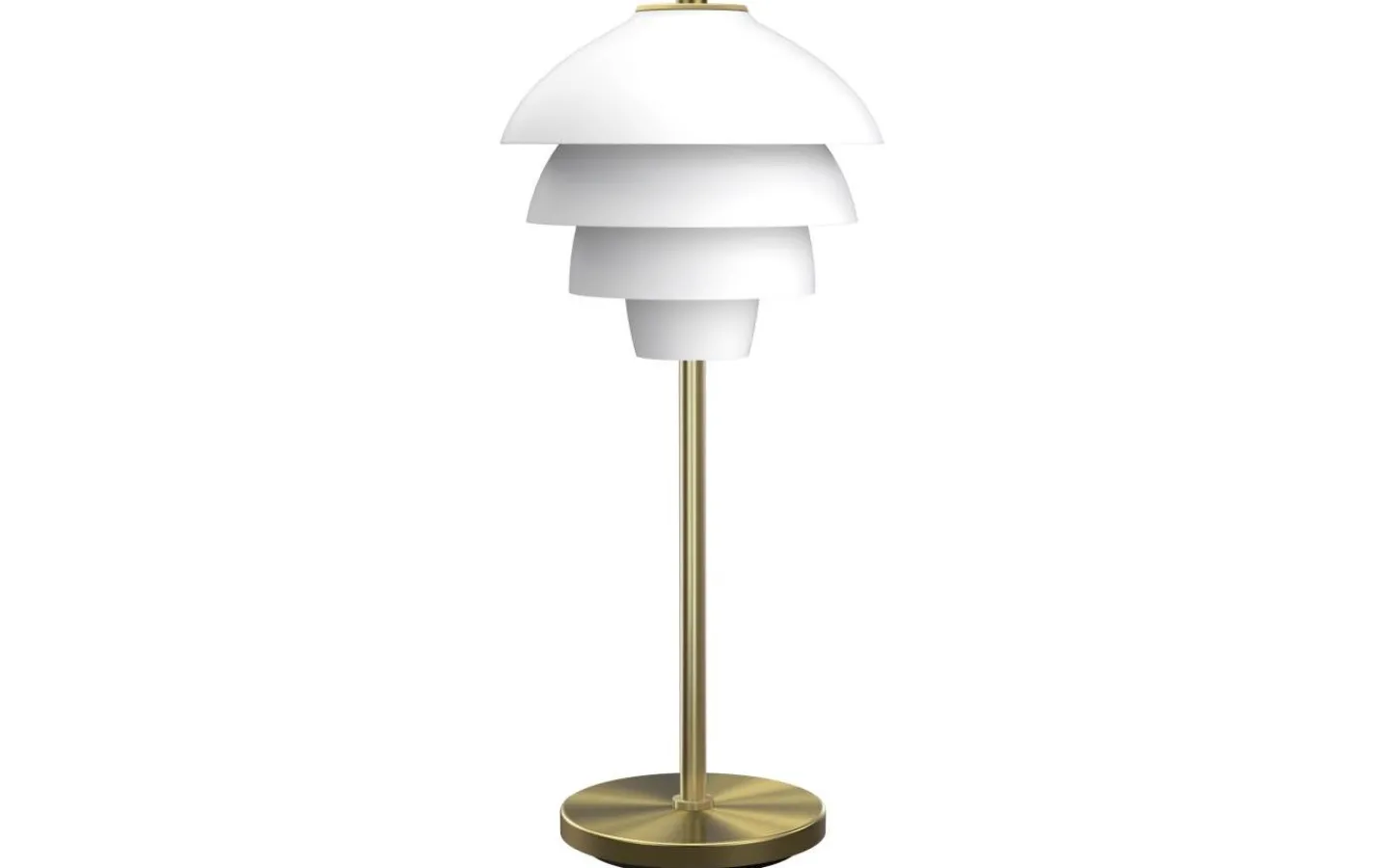Bordslampor < Belid Valencia Bordslampa 41cm Vit/Mässing