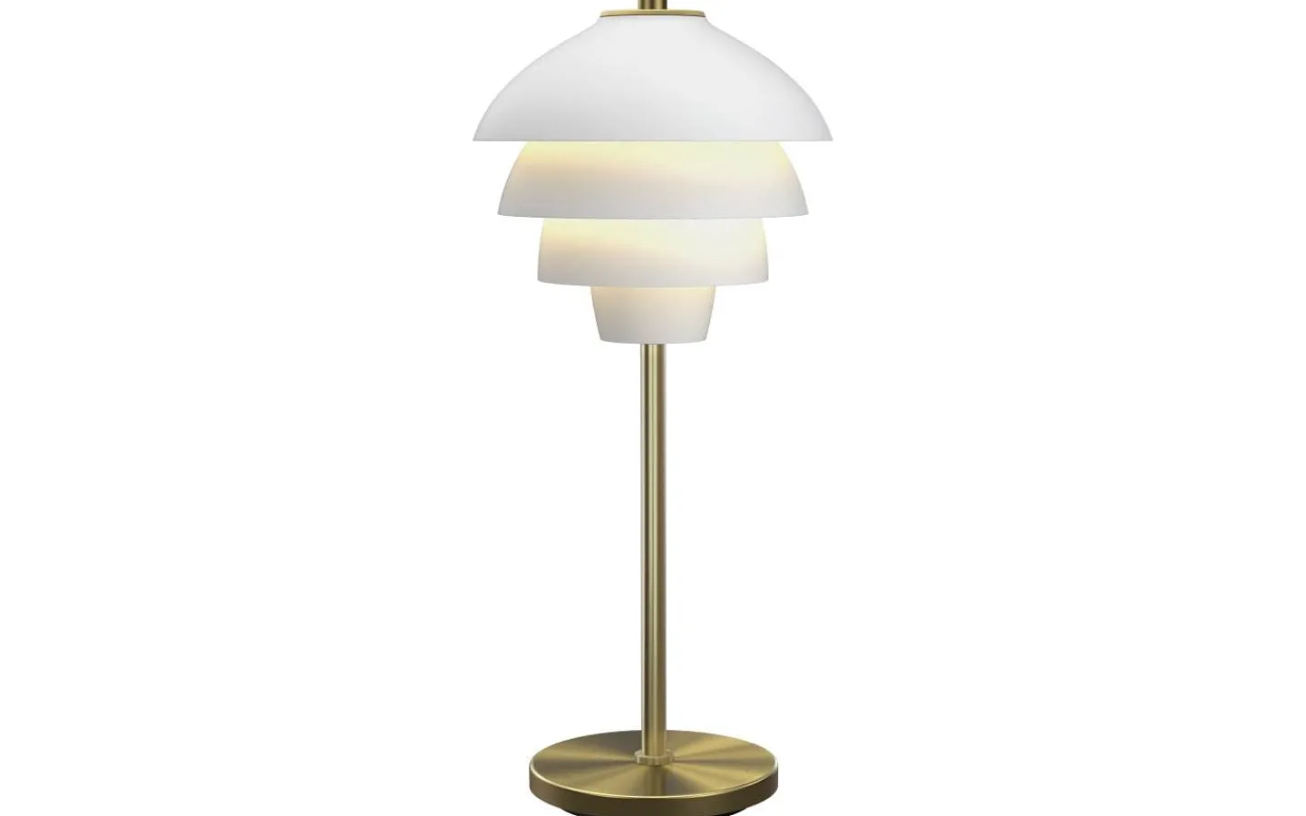 Bordslampor < Belid Valencia Bordslampa 41cm Vit/Mässing