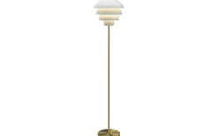 Golvlampor < Belid Valencia Golvlampa 151cm Vit/Mässing