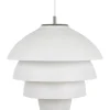 Kök & Matplats-Belid Valencia Taklampa 42cm Vit/Krom