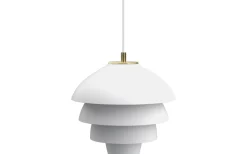 Kök & Matplats-Belid Valencia Taklampa 32cm Vit/Mässing