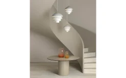 Kök & Matplats-Belid Valencia Taklampa 32cm Vit/Mässing