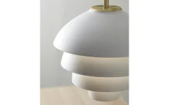 Kök & Matplats-Belid Valencia Taklampa 32cm Vit/Mässing