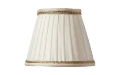 Plisserade Lampskärmar-ArmaturHantverk Valmo Lampskärm Ø28cm Beige