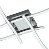 Plafonder < Eglo Valmora Plafond 56cm LED 3000K 20W Krom