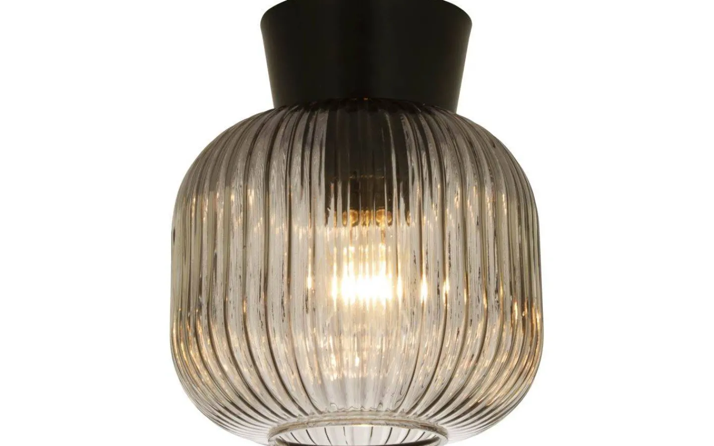 Hall & Trappa|Plafonder < Aneta Vanja Plafond 20cm Svart/Rök