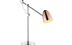 Skrivbordslampor|Bordslampor-Texa Design Varese Bordslampa 49cm Krom/Koppar