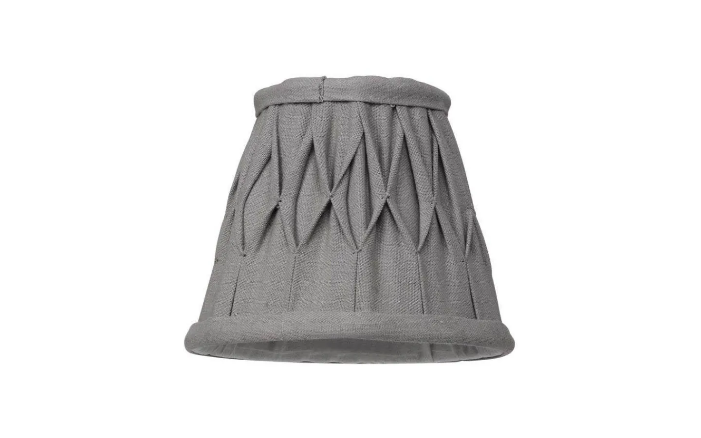 Plisserade Lampskärmar < Cottex Veckad Lampskärm Ø14cm Grå