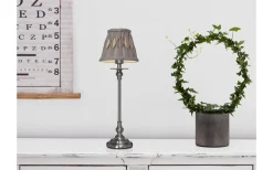 Plisserade Lampskärmar < Cottex Veckad Lampskärm Ø14cm Grå