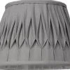 Plisserade Lampskärmar < Cottex Veckad Lampskärm Ø25cm Grå