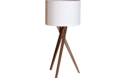 Bordslampor-By Rydens Vega Bordslampa 55cm Valnöt/Vit