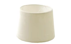 Enfärgade Runda Lampskärmar < Hallbergs Velutto Lampskärm Ø35cm Offwhite