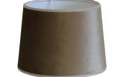 Enfärgade Runda Lampskärmar < Hallbergs Velutto Lampskärm Ø30cm Teak