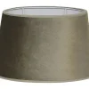 Ovala Lampskärmar-Hallbergs Velutto Oval Lampskärm 30cm Teak