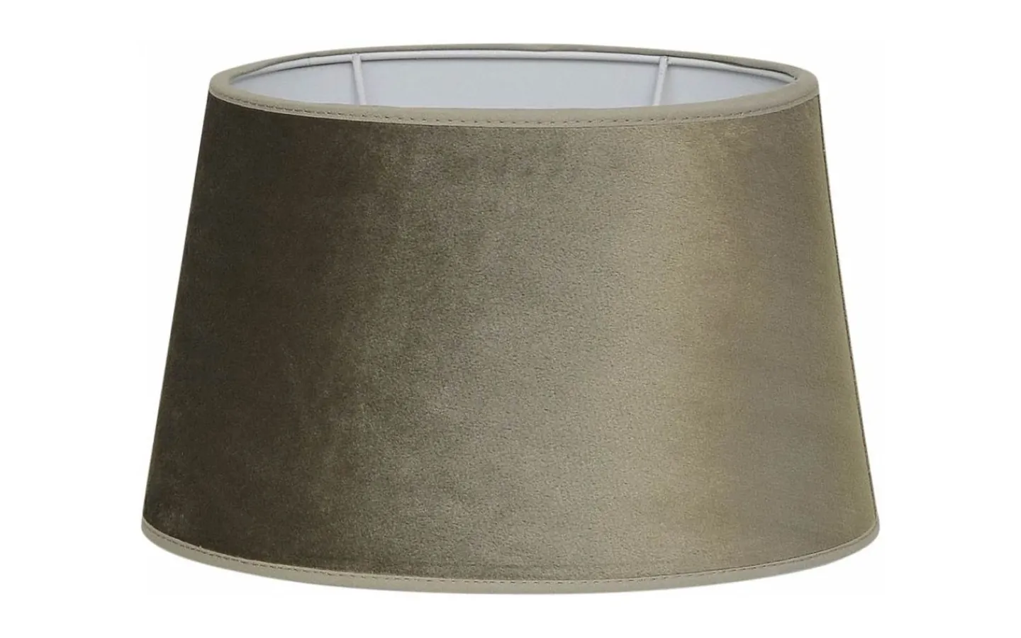 Ovala Lampskärmar-Hallbergs Velutto Oval Lampskärm 25cm Teak