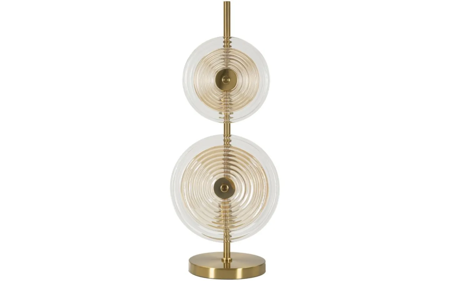 Bordslampor < Mauro Ferretti Venedig Bordslampa Glas 63cm Guld