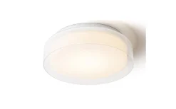 Badrumslampor Tak-Rendl Venice Plafond 30cm 12W 3000K Vit/Krom IP44