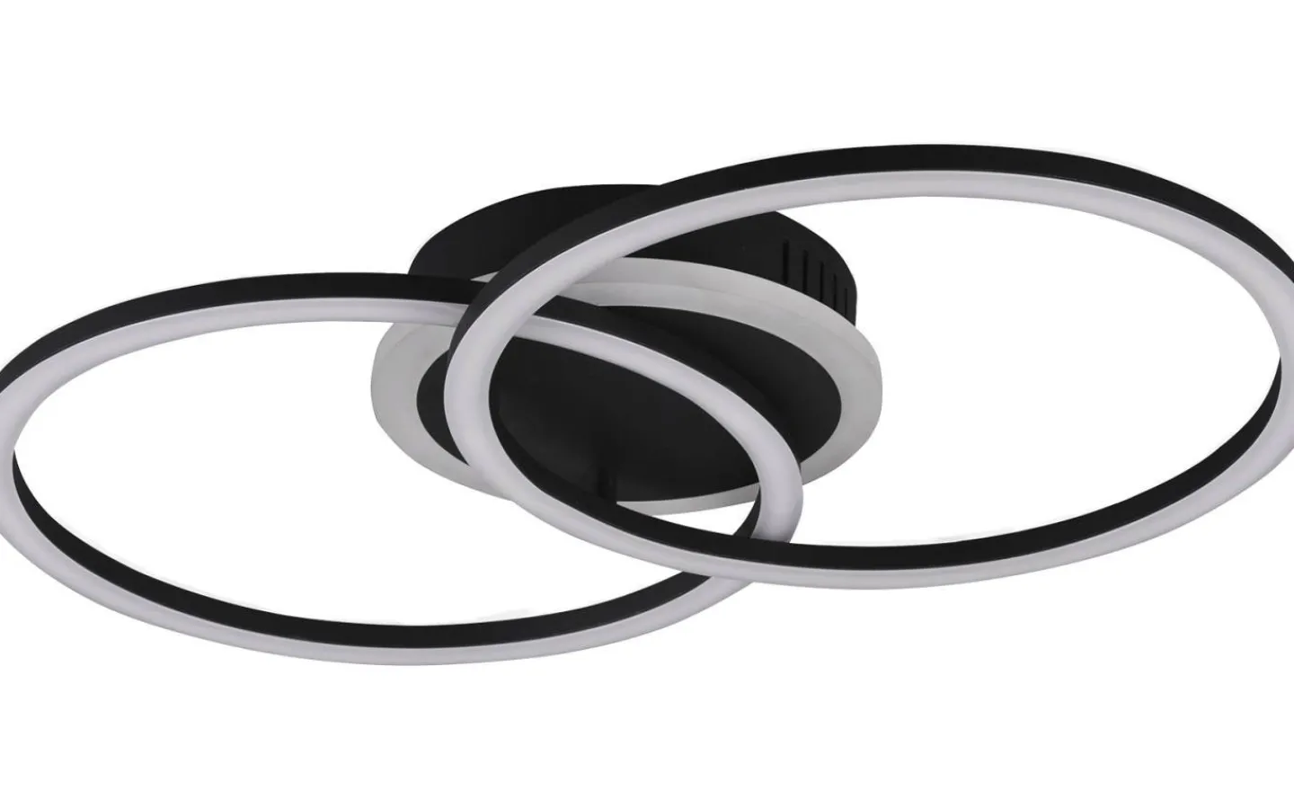Plafonder-Reality Venida Plafond LED rund svart