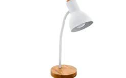 Skrivbordslampor < Eglo Veradal Skrivbordslampa 49cm Vit