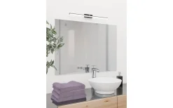Badrumslampor Vägg < Eglo Verdello Spegelbelysning 60cm LED 3000/6500K 5W Svart IP44
