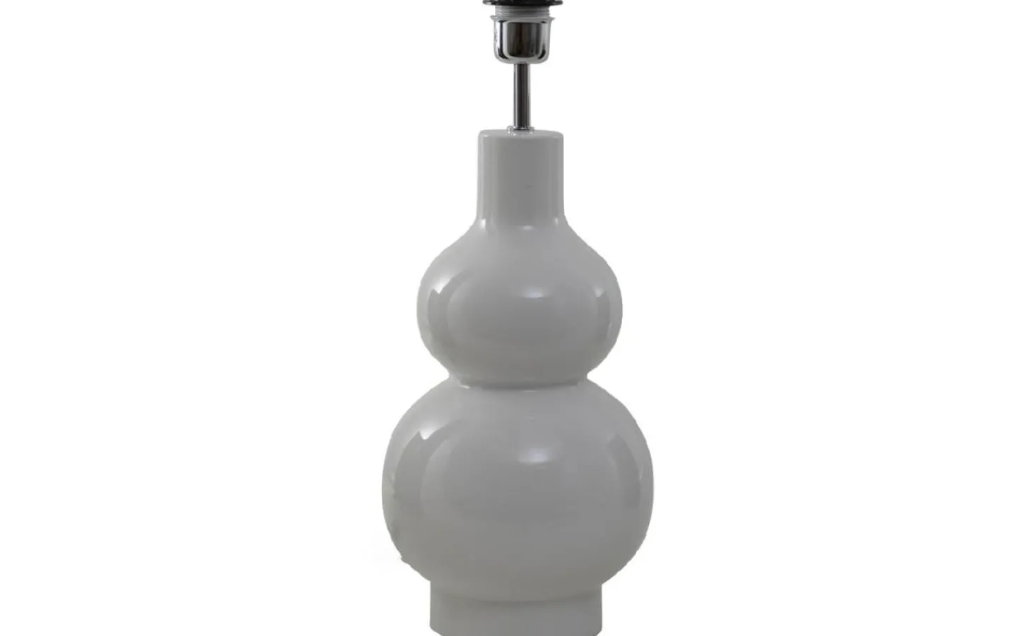 Lampproppar & Lamputtag|Lampfötter < Hallbergs Verdi Lampfot 50cm Glossy White