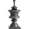 Lampfötter < Hallbergs Vermont Lampfot 64cm Antik Silver