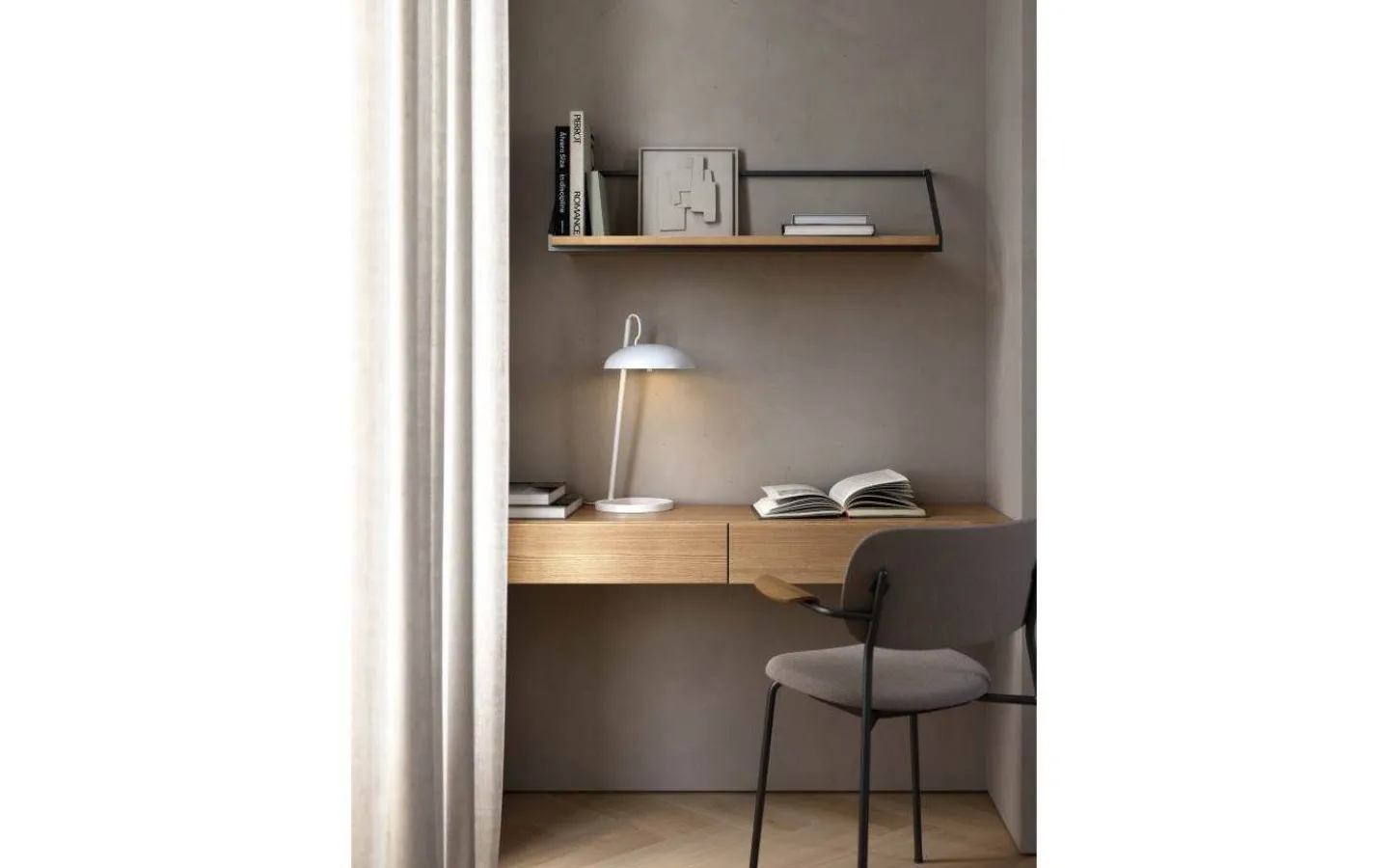 Skrivbordslampor-Design for the people Versale Bordslampa 45cm Vit