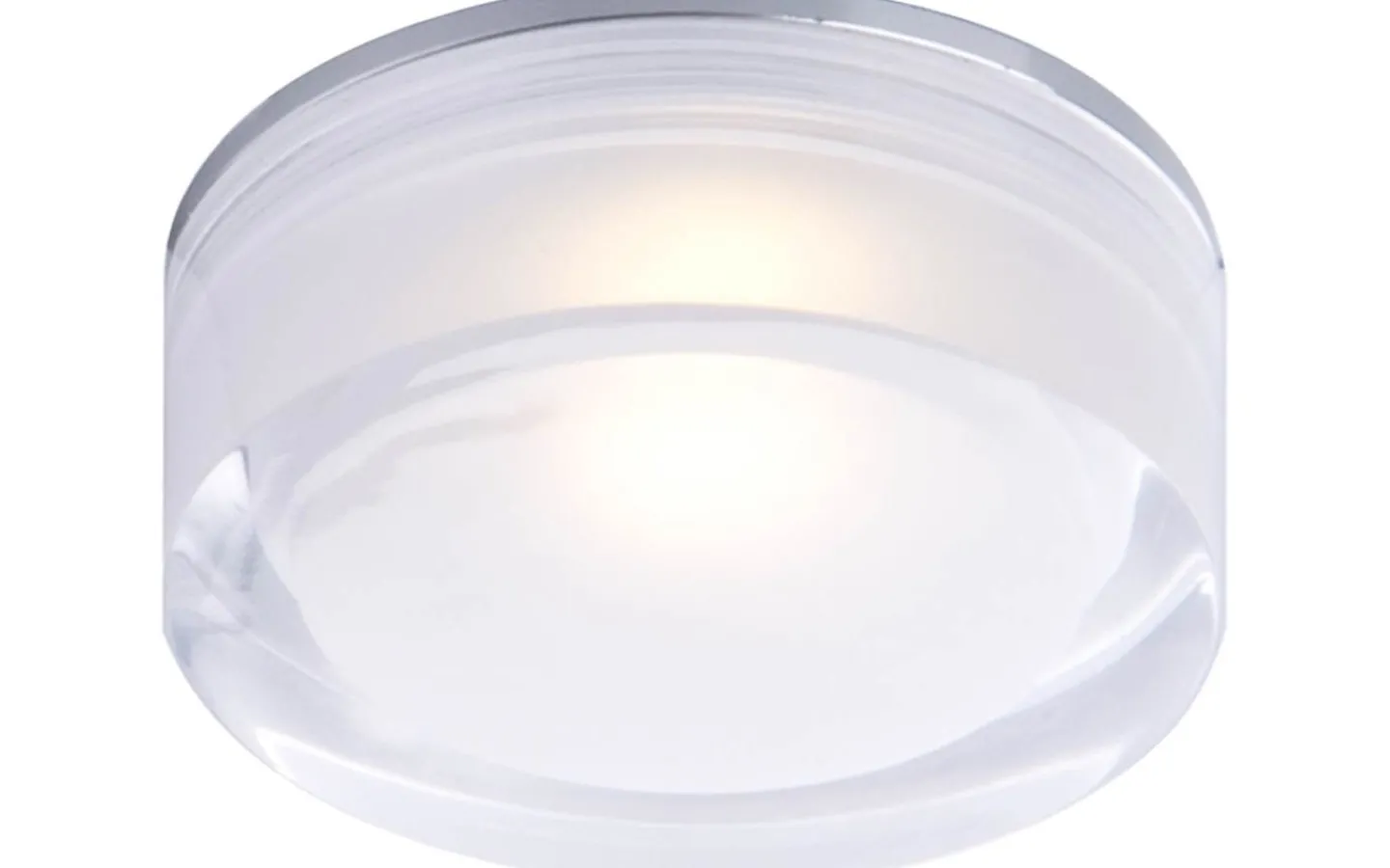 230V Led Spotlights|Infällda Spotlights Badrum < Aneta Vetro Infälld Spotlight Ø9cm LED 3W 3000K Klar/Frost IP44
