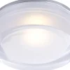 230V Led Spotlights|Infällda Spotlights Badrum-Aneta Vetro Infälld Spotlight Ø7cm LED 3W 3000K Aluminium IP44