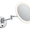 Badrumslampor Vägg < Trio Lighting View H2O LED-lampa rund krom IP44