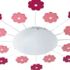Barnrum|Plafonder-Eglo Viki Plafond 63cm Rosa