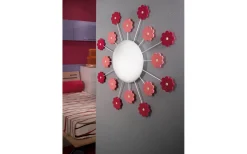 Barnrum|Plafonder-Eglo Viki Plafond 63cm Rosa