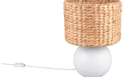 Bordslampor-Trio Lighting Vina Bordslampa 29cm E27 matt vit/beige