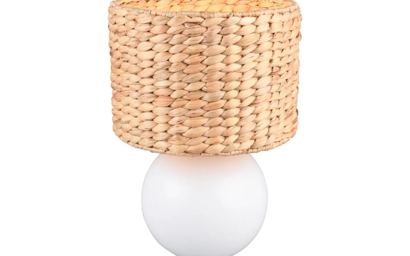 Bordslampor-Trio Lighting Vina Bordslampa 29cm E27 matt vit/beige