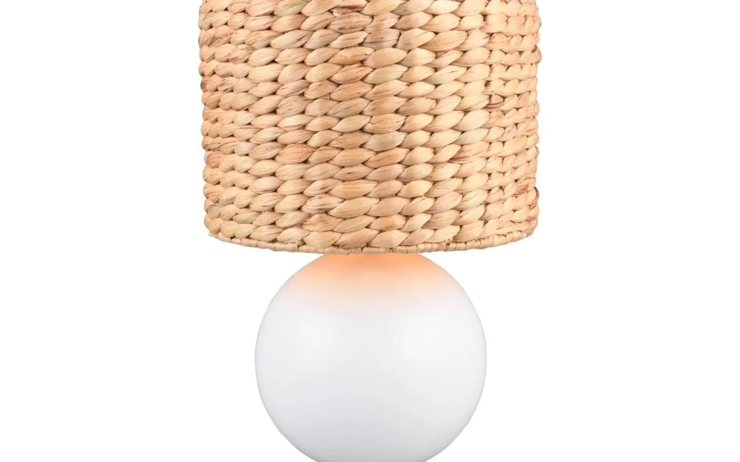 Bordslampor-Trio Lighting Vina Bordslampa 29cm E27 matt vit/beige