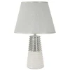 Bordslampor < Mauro Ferretti Viola Bordslampa 41cm Vit/Silver