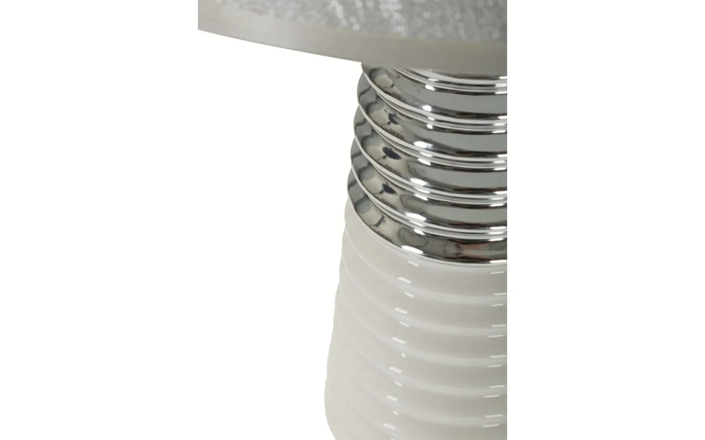 Bordslampor < Mauro Ferretti Viola Bordslampa 41cm Vit/Silver
